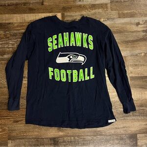 Custom Seahawks Long Sleeve Tee